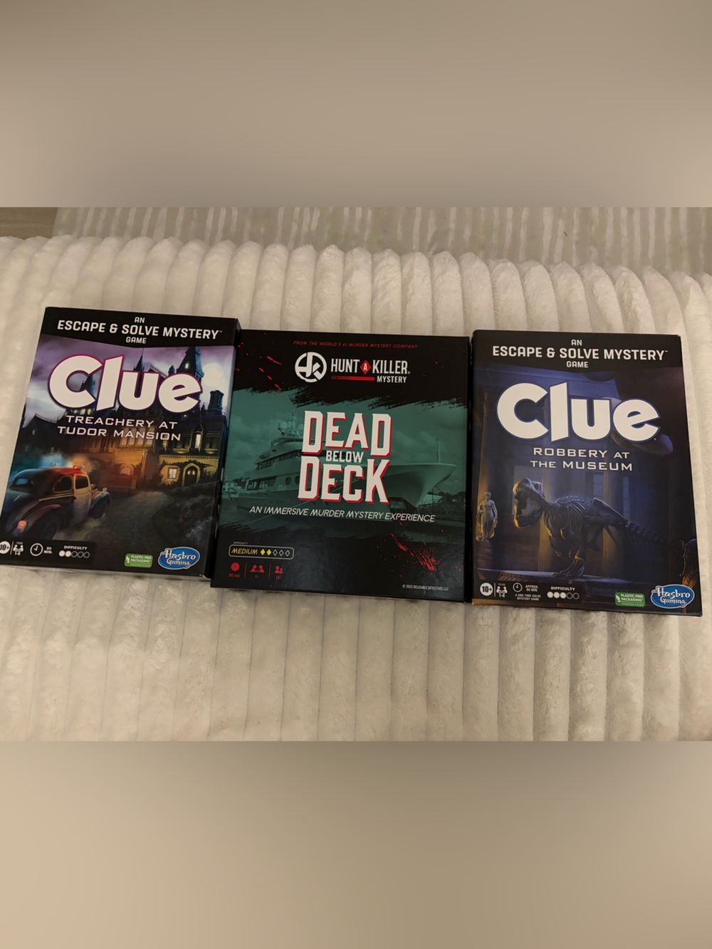 Escape & Solve Mystery Board Games (3)